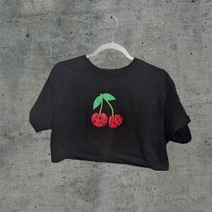 Cropped Cherry Top